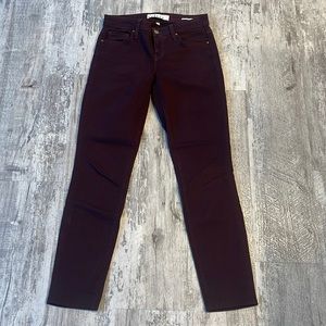 Velvet skinny jeans size 26